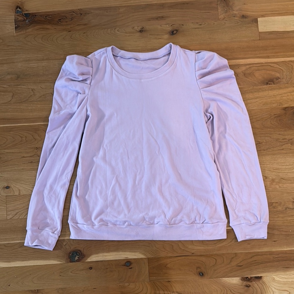 Lavender Long Sleeve Top